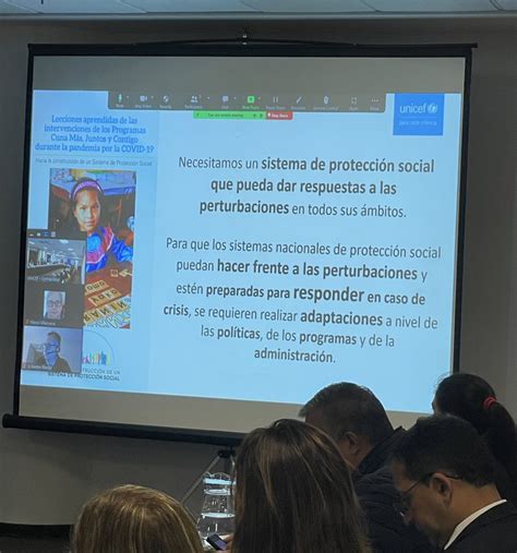 Unicef Per On Twitter Cinthia Vidal Oficial De Pol Ticas Sociales