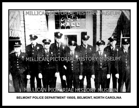 Belmont Police Department 1950s, Belmont, NC – Millican Pictorial ...