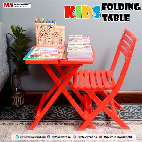 Kids Folding Table - Maxware Household