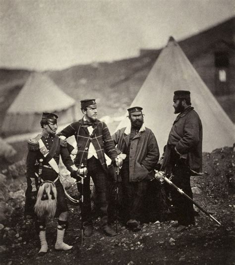 Officers Of The 42nd Royal Highland Regiment Of Foot Crimea 1855