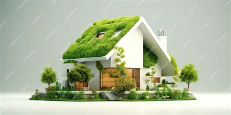 Premium Photo | Eco friendly house