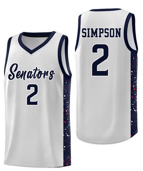 Micah Simpson Basketball Jersey Jerseyup