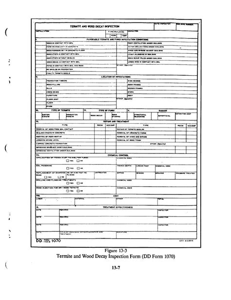 Pest Control Inspection Report Template