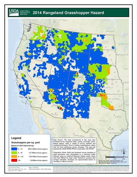 The Hotbeds and Hazards of Grasshopper Activity in the Western US