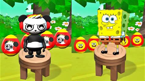 Tag With Ryan Surprise Egg SpongeBob SquarePants Combo Panda Easter Egg