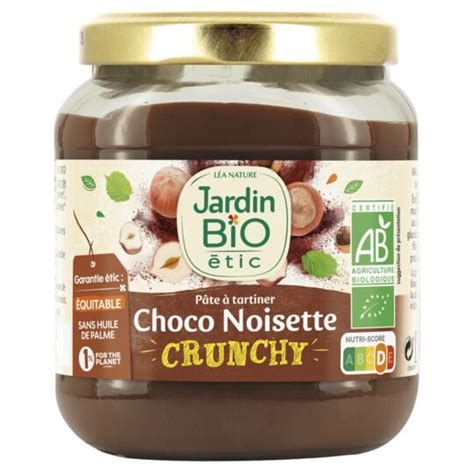 Jardin Bio Tic P Te Tartiner P Te Tartiner Chocolat Noisettes