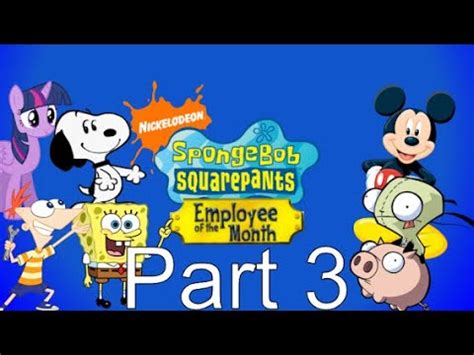 Wild And Wacky Gaming Spongebob Employee Of The Month Part Youtube