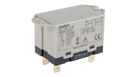 G7l 2a Tub Ac24 Omron Panel Mount Power Relay 24v Ac Coil 25a