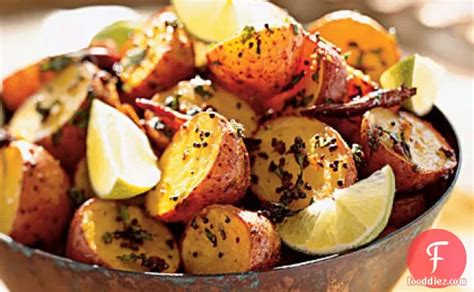 Roasted Potatoes With North Indian Spices Indian Recipes