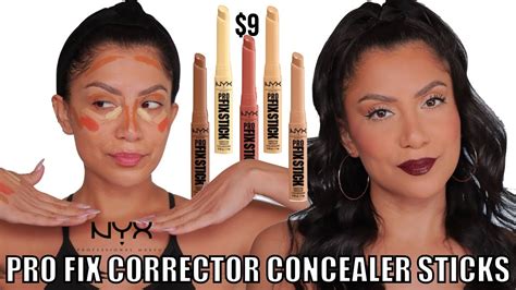 New Nyx Pro Fix Stick Correcting Concealer Full Face Wear Test