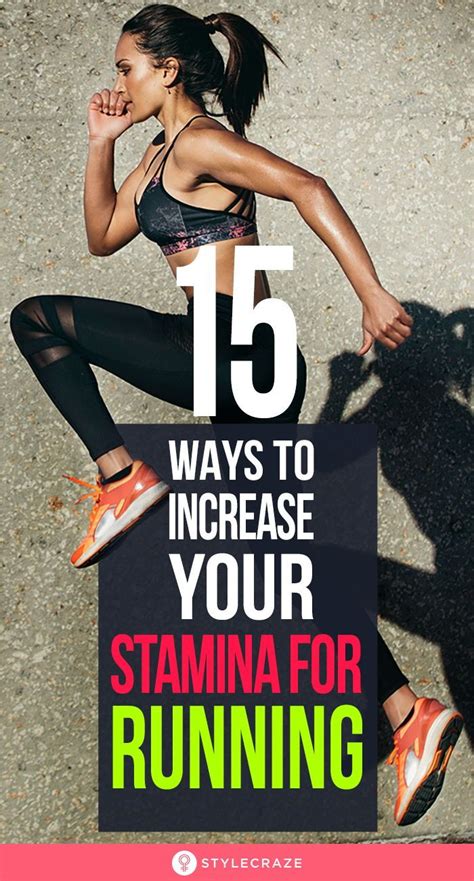 Effective Ways To Increase Your Stamina For Running Increase