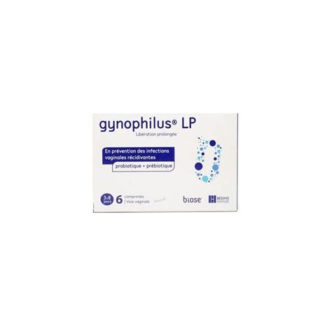 Achetez Gynophilus Lp Comprim S Vaginaux Seulement Livraison