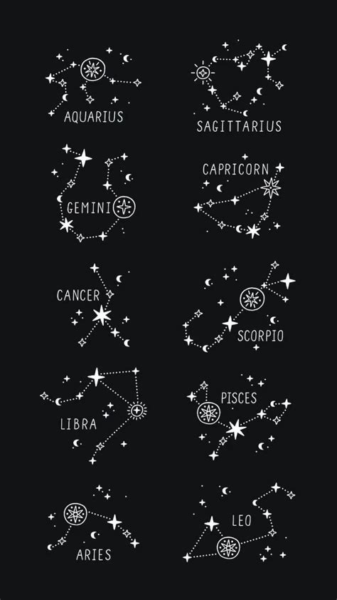 Zodiac signs constellations – Artofit