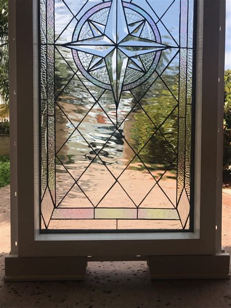 Vinyl Framed And Insulated!! The "Maywood” Leaded Stained Glass ...