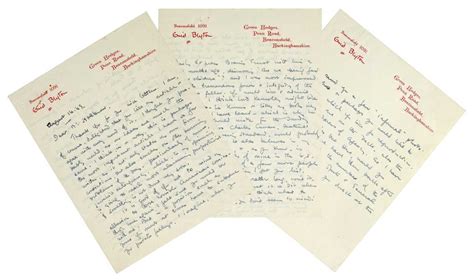 Lot 539 Blyton Enid 1897 1968 Autograph Letter