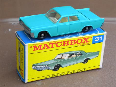 Vintage Boxed Matchbox Toys Lesney Lincoln Continental 196 Flickr