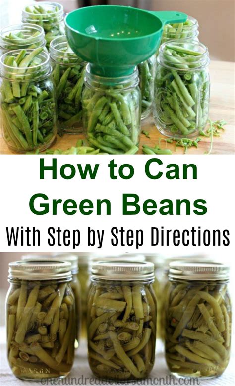 Canning 101 How To Can Green Beans One Hundred Dollars A Month