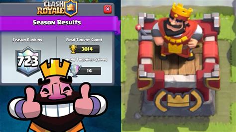 Red King Tower Legendary Trophy New Idea In Clash Royale Youtube