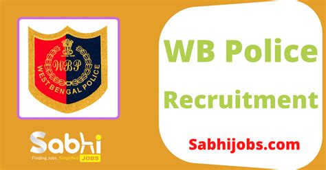 West Bengal Police Jobs Notification 2024 Apply Online For 464 Sub