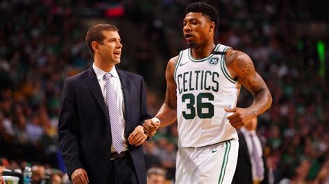 Celtics Brad Stevens Gives Emotional Reaction To Marcus Smart Trade Nbc Sports Boston