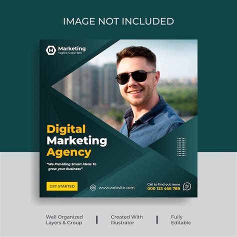 Premium Vector Digital Marketing Social Media Or Instagram Post