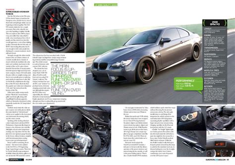 Once Again European Car Magazine Has A Great Layout For Articles