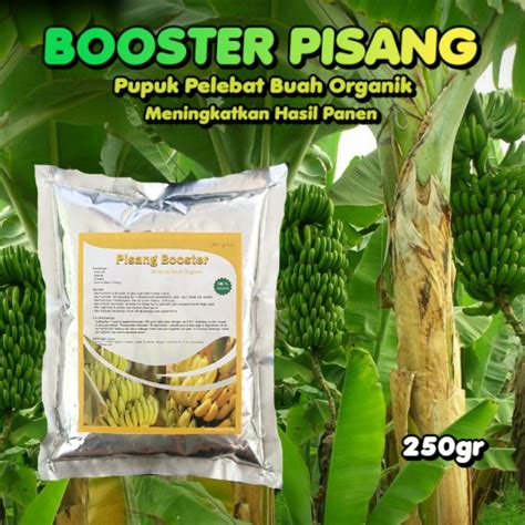 Jual Pupuk Pisang Organik Pembesar Batang Pelebat Buah Booster Penyubur