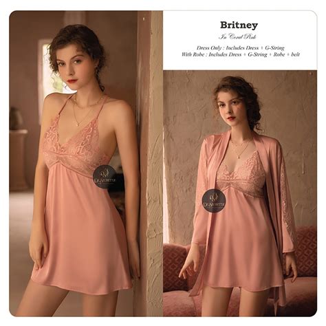 Jual Desecrettz Britney Baju Tidur Wanita Dewasa Sexy Model Kimono Set