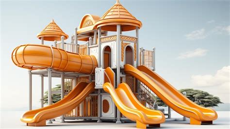 Premium AI Image | outdoor play equipment