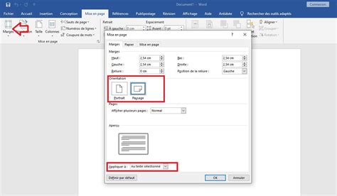 Word Comment Mettre Une Seule Page En Mode Paysage