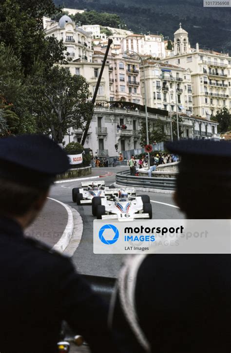 Riccardo Patrese Shadow DN8 Ford Leads Alan Jones Shadow DN8 Ford