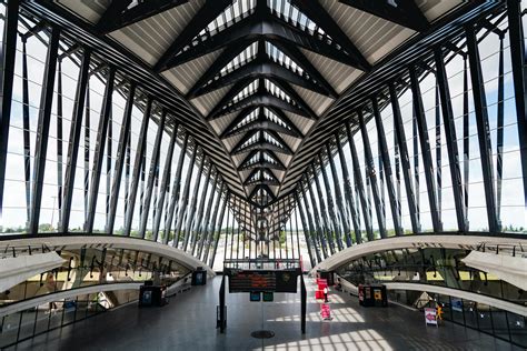 Estación TGV de Lyon Saint Exupéry Ficha Fotos y Planos