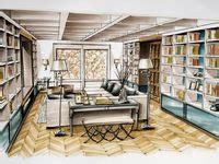 Ariel Brindis Ideas Interior Sketch Interior Design Sketch