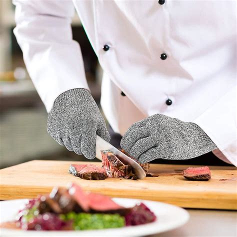 Level 5 Cut Proof Stab Resistant Wire Metal Glove Kitchen Butcher Cuts