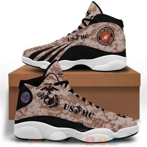 Usmc United States Marine Corps Camo Shoes Sneakers Pixeltee