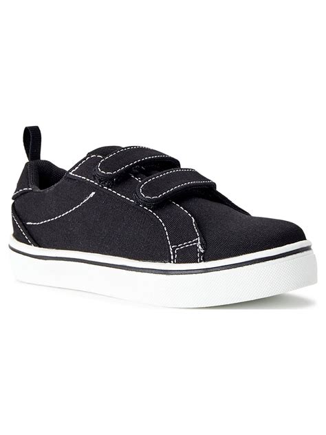 Wonder Nation Toddler Boys Casual Canvas Sneakers, Sizes 7-12 - Walmart.com