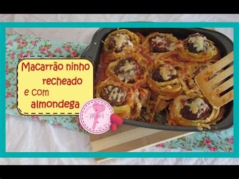 14 receitas de macarrão almôndegas para impressionar no jantar