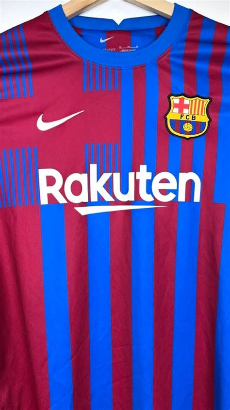 Maillot Authentique 2021 22 Barcelone Domicile XL