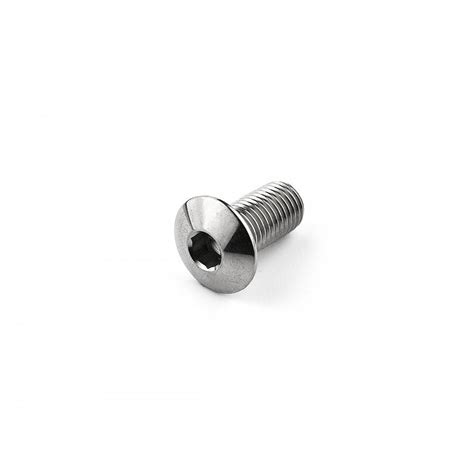 Titanium Dome Head Bolt M10 X 1 25mm X 20mm