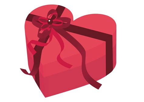 可愛いイラスト無料｜バレンタイン ハート ピンク 箱 − Free Illustration Valentine Heart Pink Box