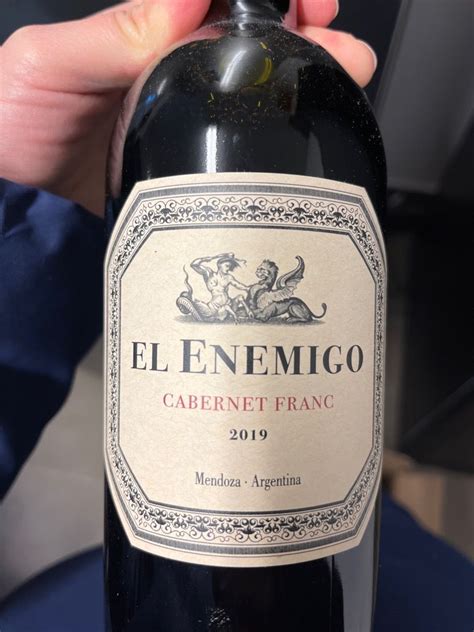 El Enemigo Cabernet Franc Argentina Mendoza Cellartracker