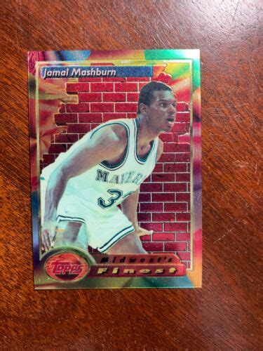 1993 Topps Finest 6 Jamal Mashburn Main Attraction EBay