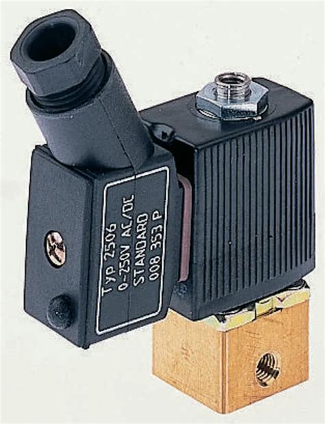 Burkert Solenoid Valve Port S Nc V Dc In Adex