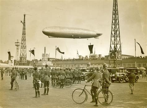 Zeppelin Airship Zeppelin Old Photos