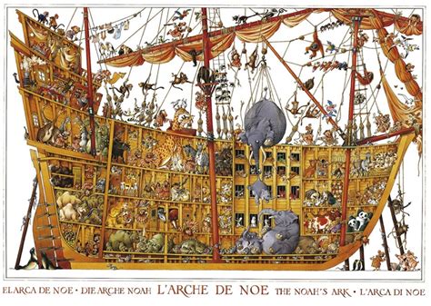 Puzzle Loup Jean Jacques Arche de Noë Heye 25475 2000 pièces Puzzles