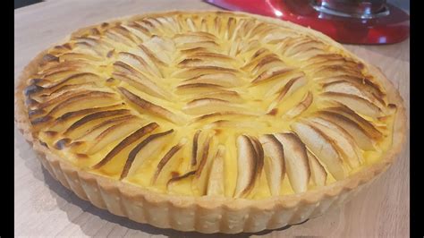 Tarte aux pommes à la crème pâtissière ultra gourmande YouTube