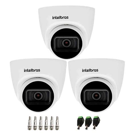 Kit C Meras Intelbras Vhd D Sl Dome Starlight Full Hd P