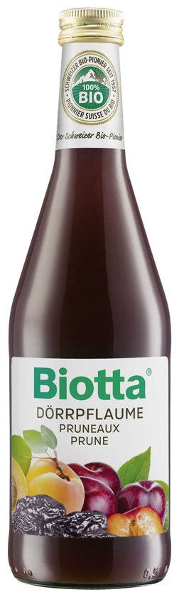 Biotta Dörrpflaume Bio Saft kaufen Valsona at