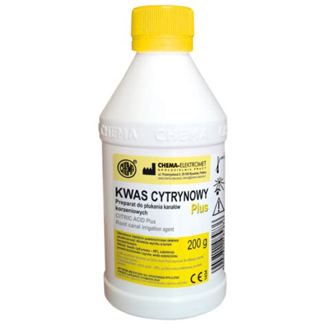 KWAS CYTRYNOWY Plus Chema Elektromet