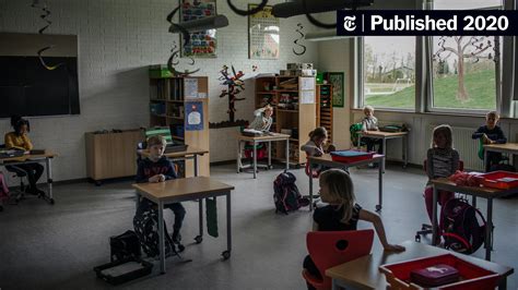 In Denmark, the Rarest of Sights: Classrooms Full of Students - The New